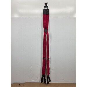 FILSON TAB SUSPENDERS RED REGULAR STANDARD  NWT